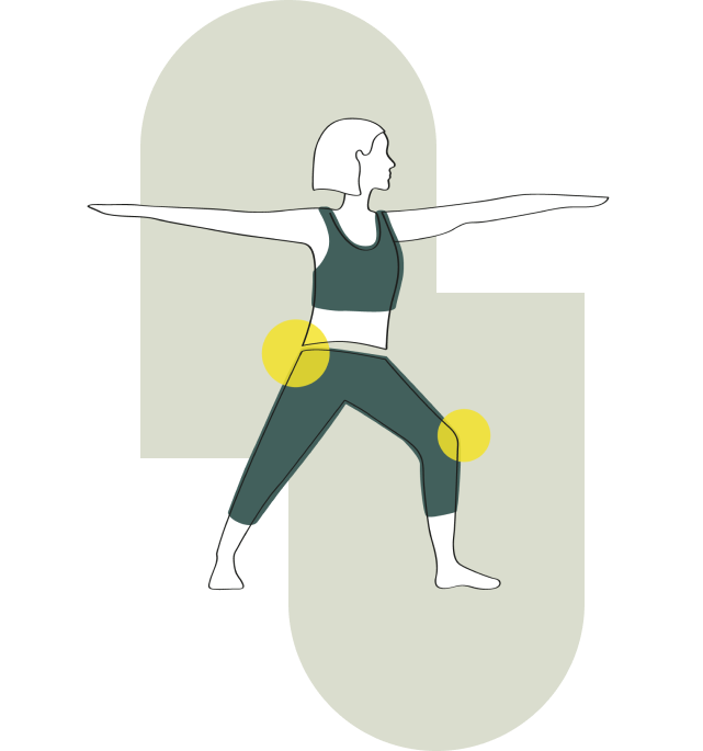 yoga bei arthrose im knie